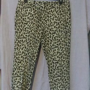 Animal print pants